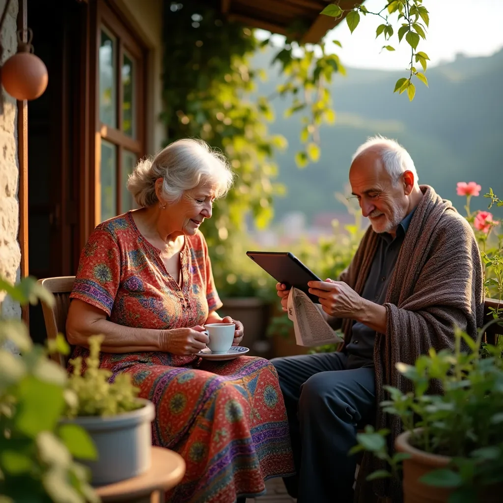 Modern office environment